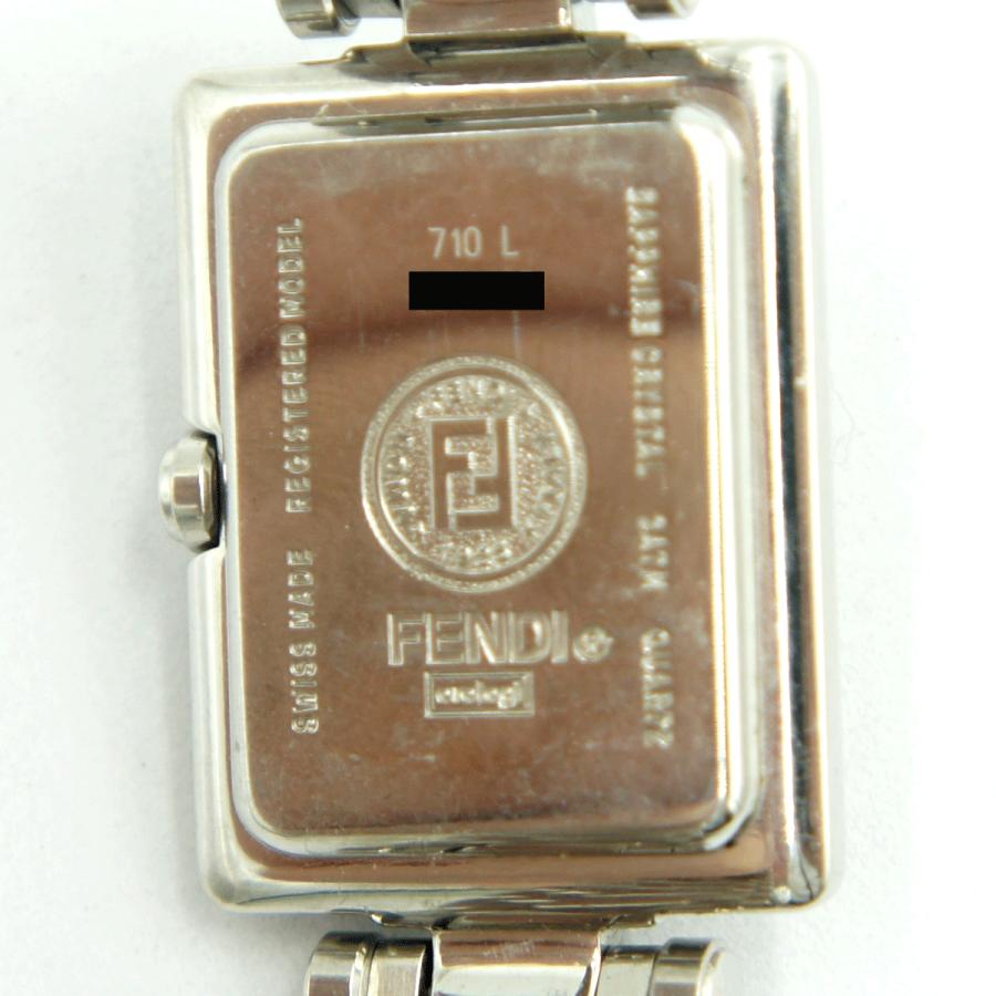 フェンディ（FENDI）オロロジ　710L　クォーツ　ケース径28mm✕22mm　レディース（中古）