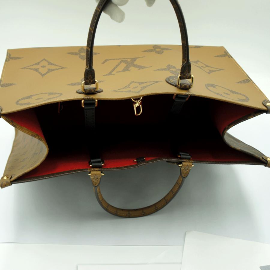 ルイヴィトン（LOUIS VUITTON）オンザゴーGM　M45320　モノグラムジャイアント　ショルダーバッグ　ハンドバッグ　トートバッグ　レディース（中古）