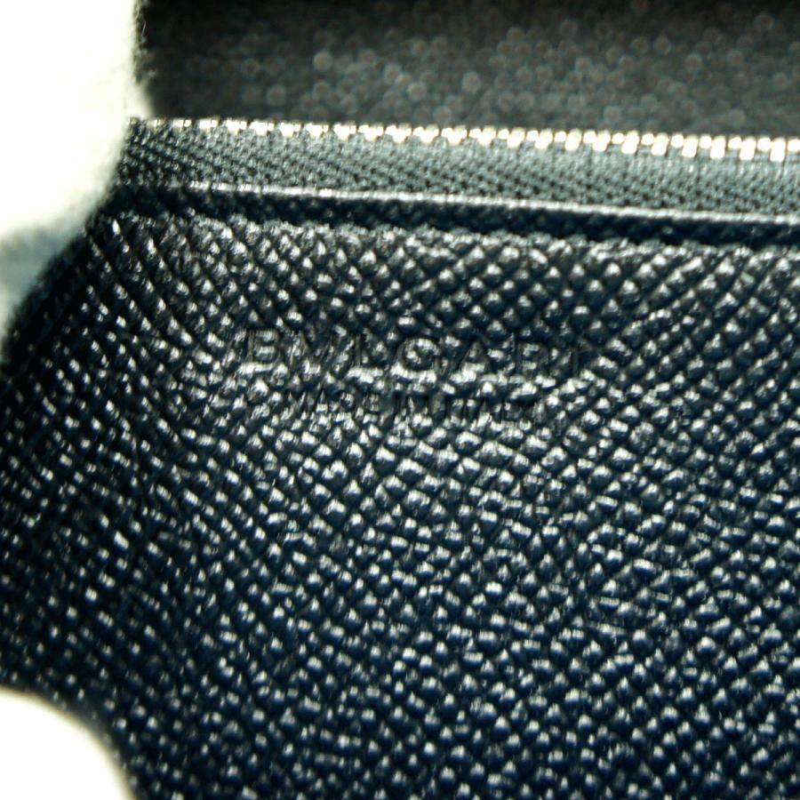 ブルガリ（BVLGARI）ブルガリ・ブルガリ　ロゴクリップ　長財布　30414　二つ折り財布　メンズ　レディース　（中古）