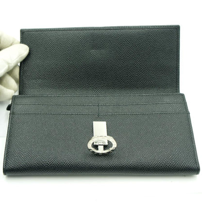 ブルガリ（BVLGARI）ブルガリ・ブルガリ　ロゴクリップ　長財布　30414　二つ折り財布　メンズ　レディース　（中古）