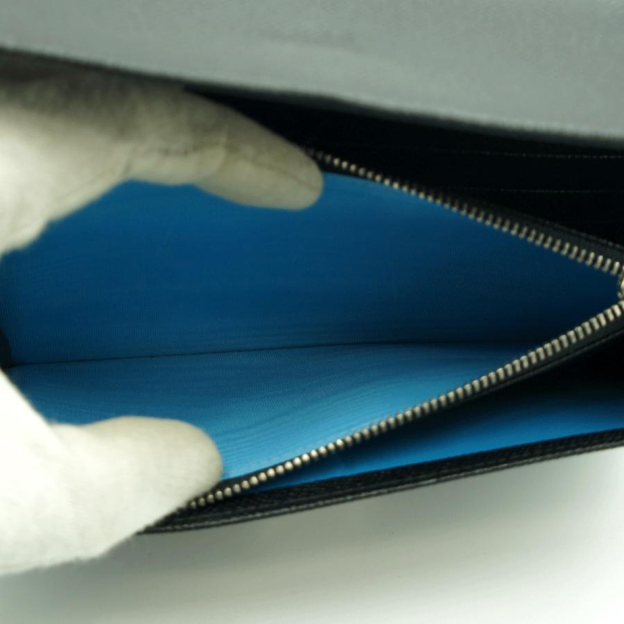 ブルガリ（BVLGARI）ブルガリ・ブルガリ　ロゴクリップ　長財布　30414　二つ折り財布　メンズ　レディース　（中古）