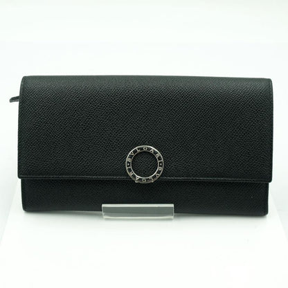 ブルガリ（BVLGARI）ブルガリ・ブルガリ　ロゴクリップ　長財布　30414　二つ折り財布　メンズ　レディース　（中古）