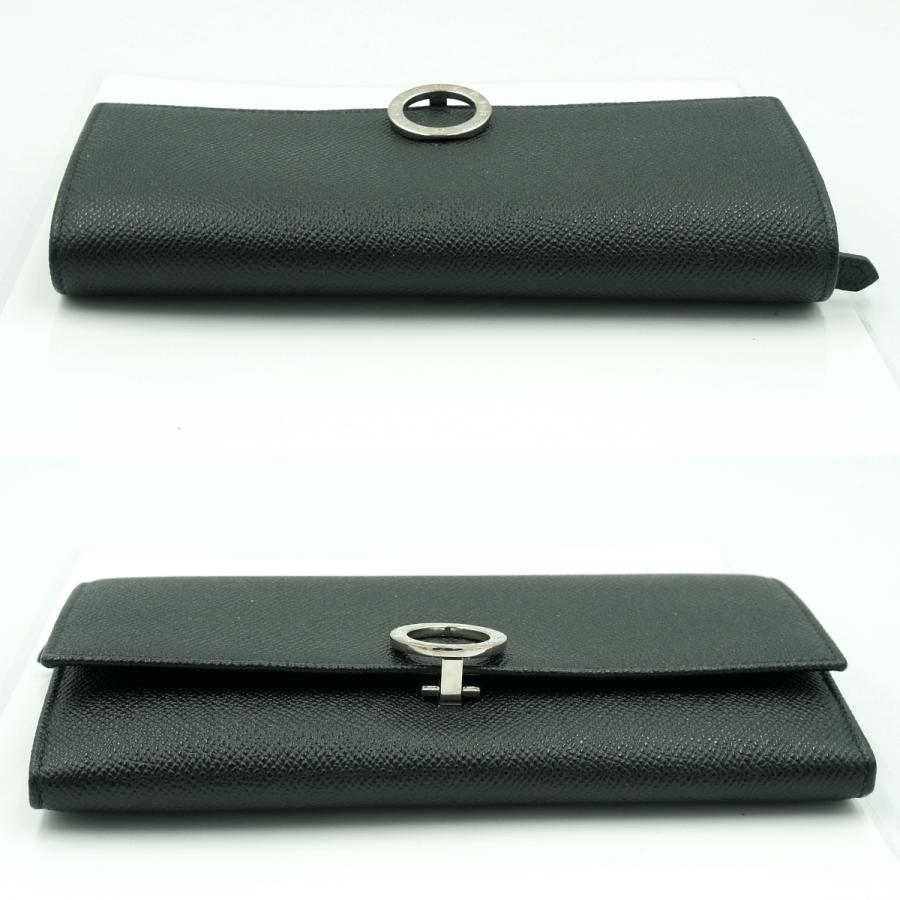 ブルガリ（BVLGARI）ブルガリ・ブルガリ　ロゴクリップ　長財布　30414　二つ折り財布　メンズ　レディース　（中古）
