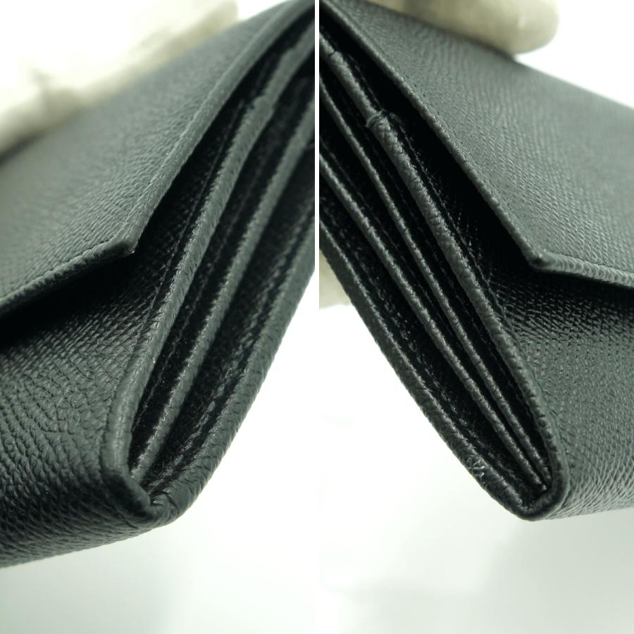 ブルガリ（BVLGARI）ブルガリ・ブルガリ　ロゴクリップ　長財布　30414　二つ折り財布　メンズ　レディース　（中古）