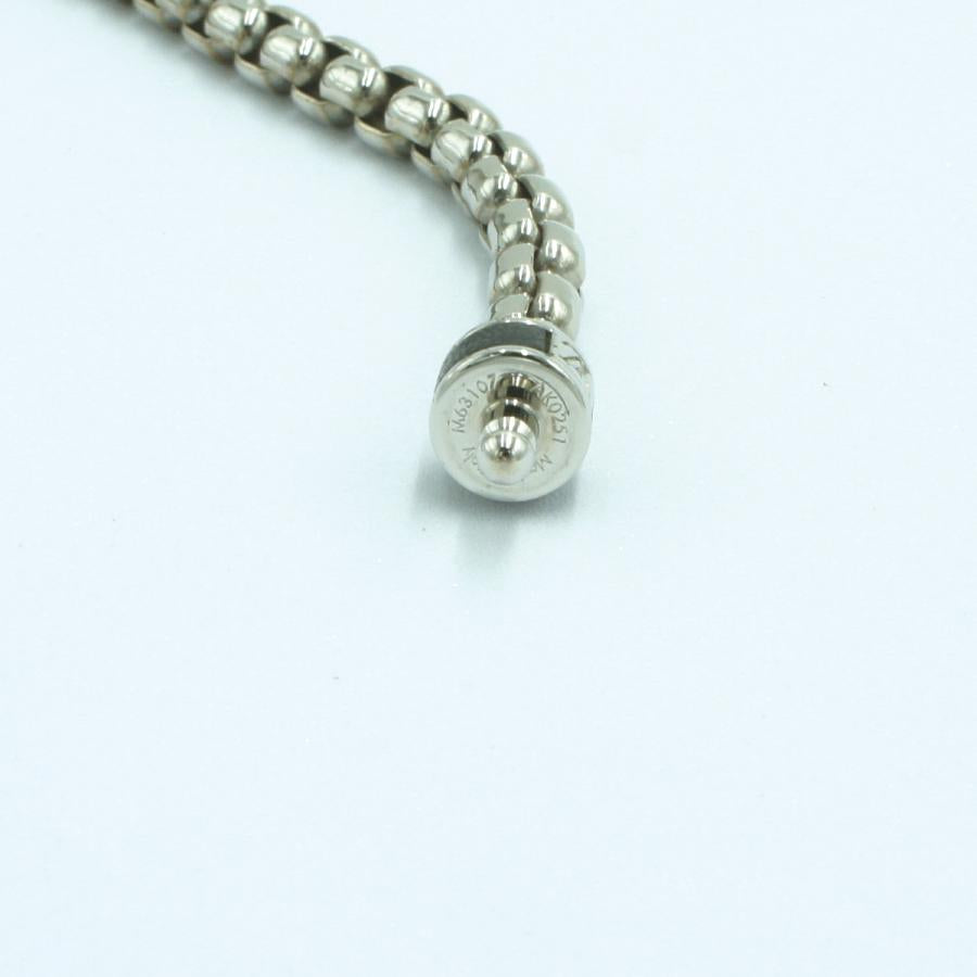 ルイヴィトン（LOUIS VUITTON）ブレスレット・チェーン モノグラム・エクリプス　M63107　ブレスレット長さ21cm　メンズ　レディース（中古）