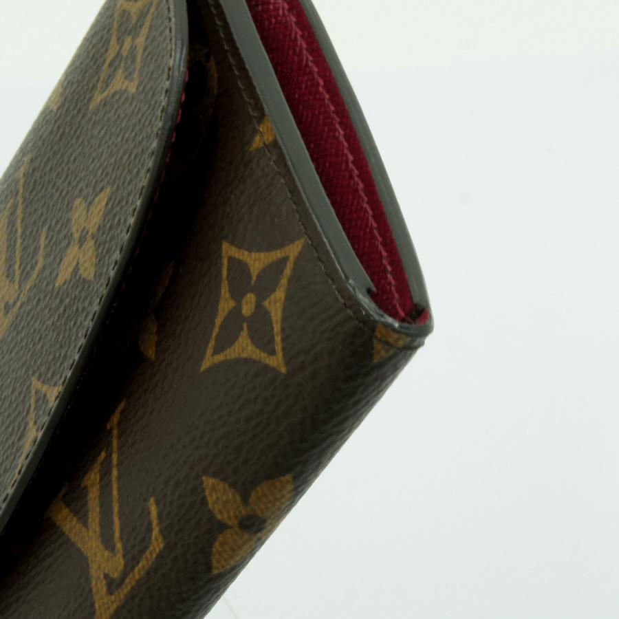 ルイヴィトン（LOUIS VUITTON）モノグラム　ポルトフォイユ・エミリー　M60697　レディース（中古）