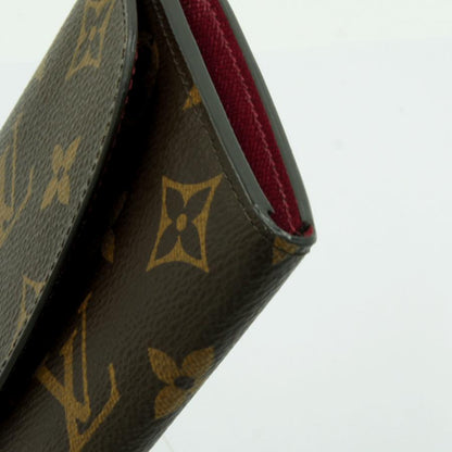 ルイヴィトン（LOUIS VUITTON）モノグラム　ポルトフォイユ・エミリー　M60697　レディース（中古）
