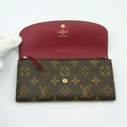 ルイヴィトン（LOUIS VUITTON）モノグラム　ポルトフォイユ・エミリー　M60697　レディース（中古）