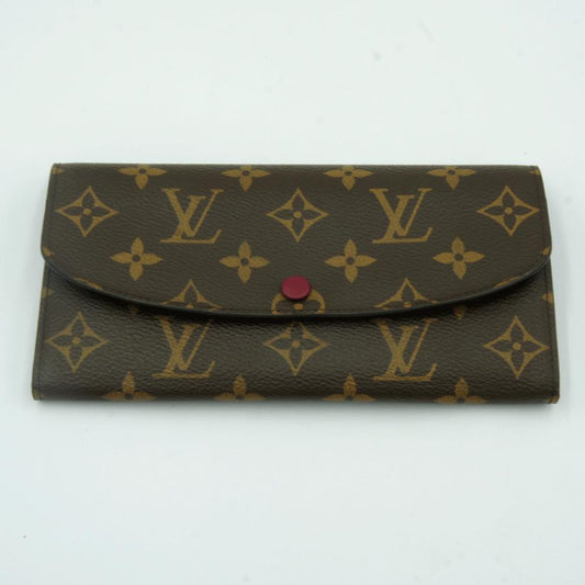 ルイヴィトン（LOUIS VUITTON）モノグラム　ポルトフォイユ・エミリー　M60697　レディース（中古）