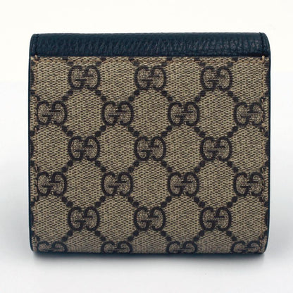 グッチ（GUCCI）[GGマーモント]ミディアム ウォレット　598587　レディース（中古・美品）