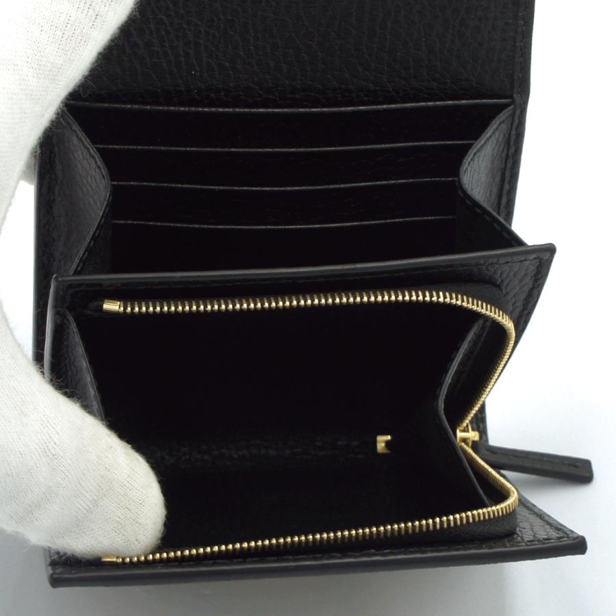 グッチ（GUCCI）[GGマーモント]ミディアム ウォレット　598587　レディース（中古・美品）