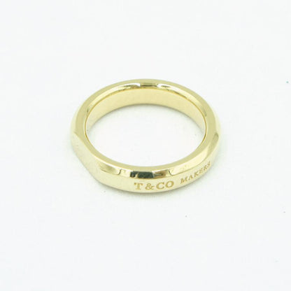 ティファニー(Tiffany & Co.)　メイカーズ スライス リング　リングサイズ12.5号　750(K18)イエローゴールド　レディース（中古）