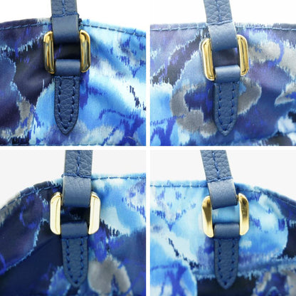 ルイヴィトン（LOUIS VUITTON）イカットフラワー　ノエフルMM　M94312　2013年サマーコレクション　グランブルー　ショルダーバッグ　ハンドバッグ　レディース（中古）