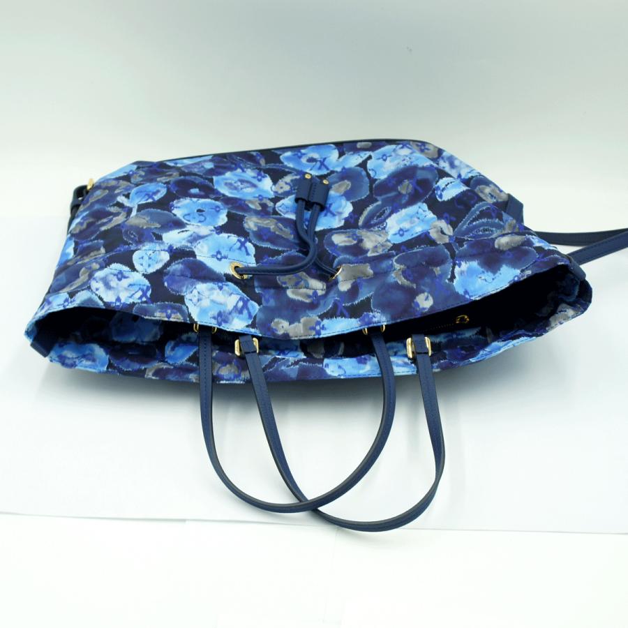 ルイヴィトン（LOUIS VUITTON）イカットフラワー　ノエフルMM　M94312　2013年サマーコレクション　グランブルー　ショルダーバッグ　ハンドバッグ　レディース（中古）