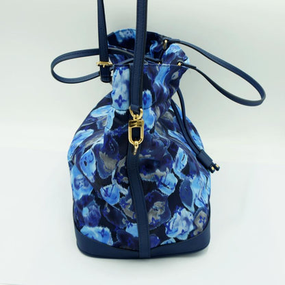 ルイヴィトン（LOUIS VUITTON）イカットフラワー　ノエフルMM　M94312　2013年サマーコレクション　グランブルー　ショルダーバッグ　ハンドバッグ　レディース（中古）