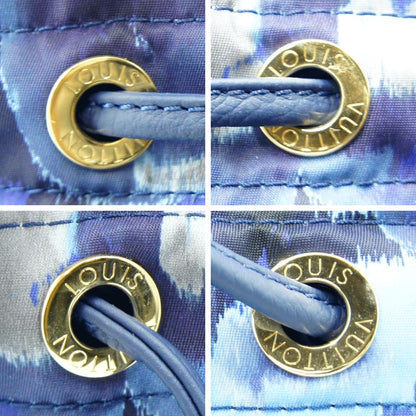 ルイヴィトン（LOUIS VUITTON）イカットフラワー　ノエフルMM　M94312　2013年サマーコレクション　グランブルー　ショルダーバッグ　ハンドバッグ　レディース（中古）