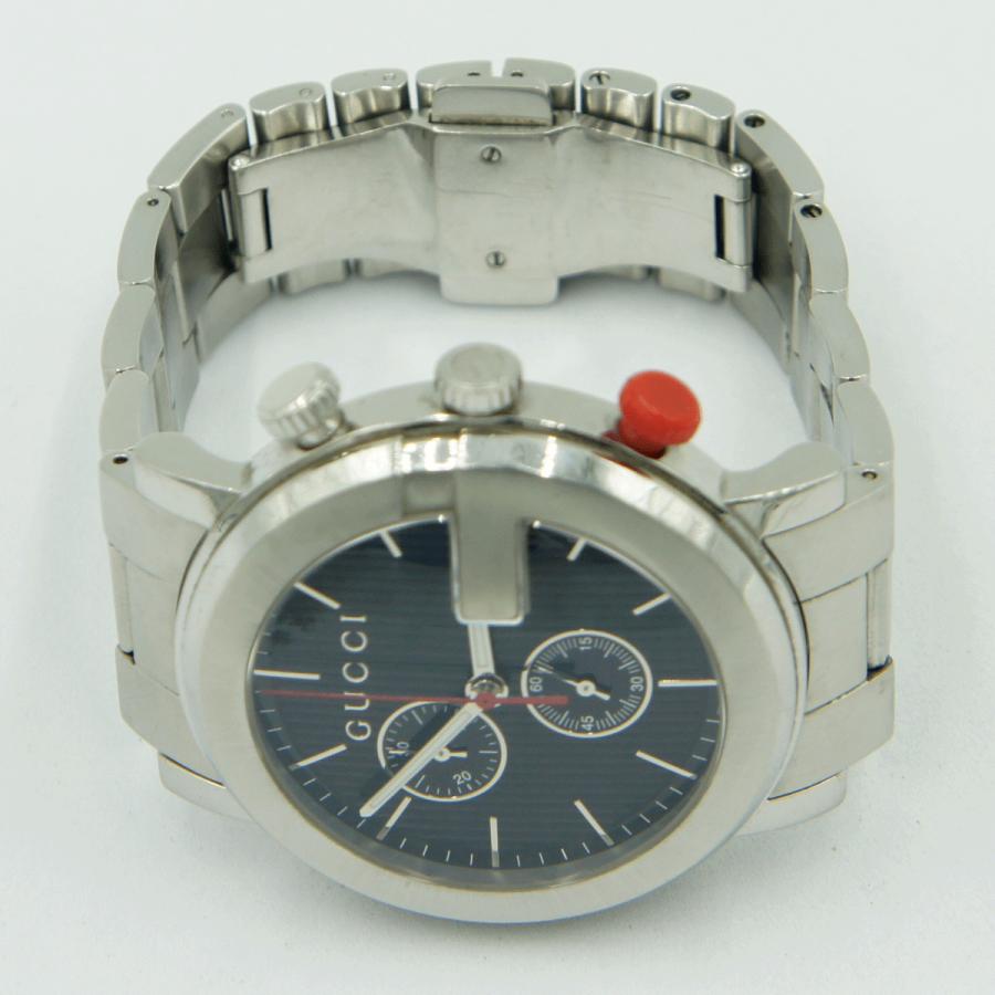 グッチ（GUCCI）Gクロノ　101M　YA101361　クロノグラフ　クォーツ　メンズ（中古）