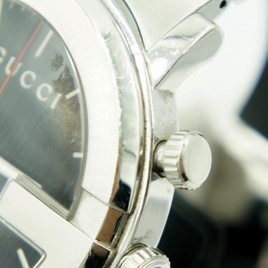 グッチ（GUCCI）Gクロノ　101M　YA101361　クロノグラフ　クォーツ　メンズ（中古）