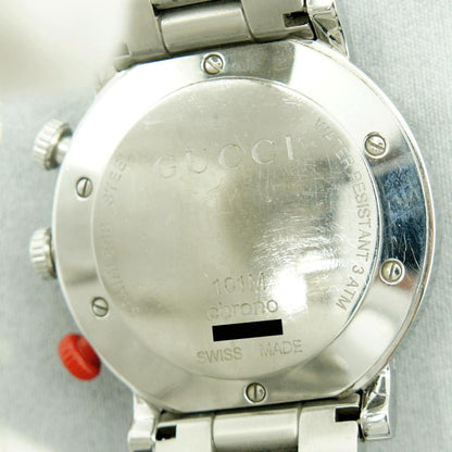 グッチ（GUCCI）Gクロノ　101M　YA101361　クロノグラフ　クォーツ　メンズ（中古）