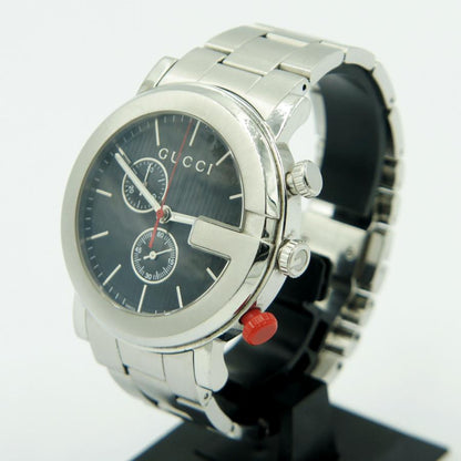 グッチ（GUCCI）Gクロノ　101M　YA101361　クロノグラフ　クォーツ　メンズ（中古）