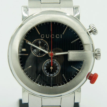 グッチ（GUCCI）Gクロノ　101M　YA101361　クロノグラフ　クォーツ　メンズ（中古）
