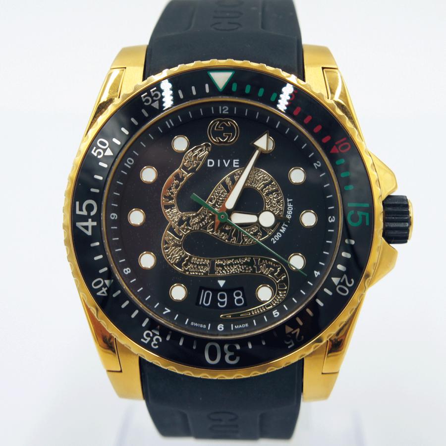 グッチ（GUCCI）グッチ ダイブ　YA136219　ケース径45mm　メンズ（中古）
