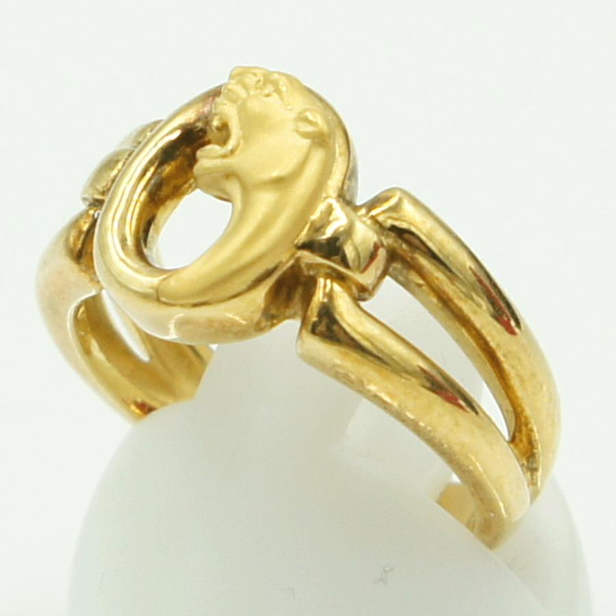 カレライカレラ（Carrera y Carrera）カレライカレラ750リング「パンサー」リングサイズ11号　レディース（中古）