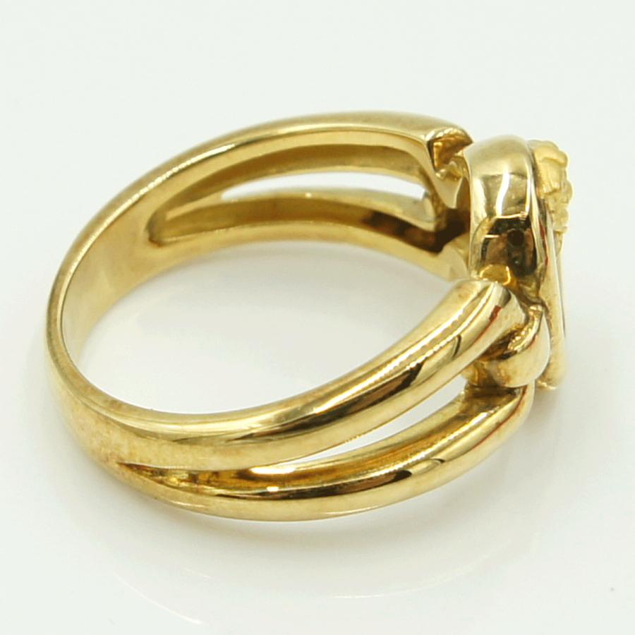 カレライカレラ（Carrera y Carrera）カレライカレラ750リング「パンサー」リングサイズ11号　レディース（中古）