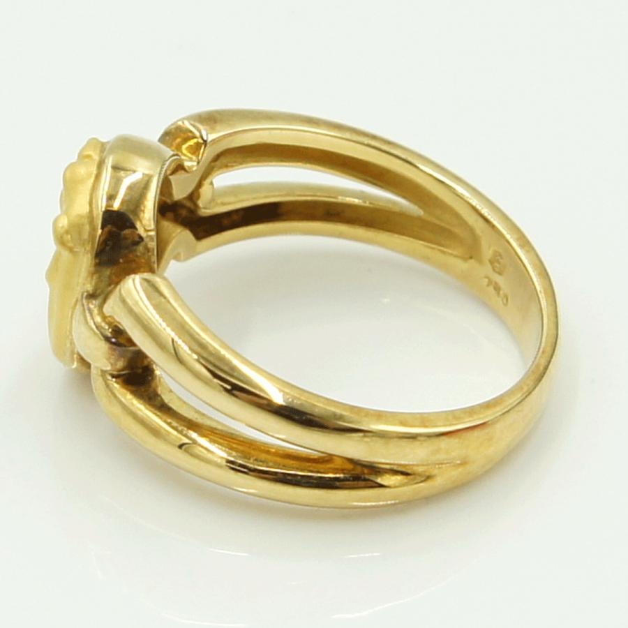 カレライカレラ（Carrera y Carrera）カレライカレラ750リング「パンサー」リングサイズ11号　レディース（中古）