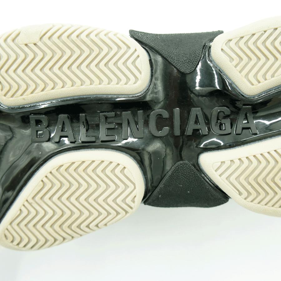 バレンシアガ(BALEMCIAGA) × アディダス(ADIDAS)　TRIPLE S　サイズ37(24.5cm)　限定エディション　靴　ホワイト/ブラック/グレー　メンズ　レディース（中古）
