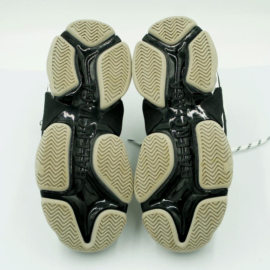 バレンシアガ(BALEMCIAGA) × アディダス(ADIDAS)　TRIPLE S　サイズ37(24.5cm)　限定エディション　靴　ホワイト/ブラック/グレー　メンズ　レディース（中古）