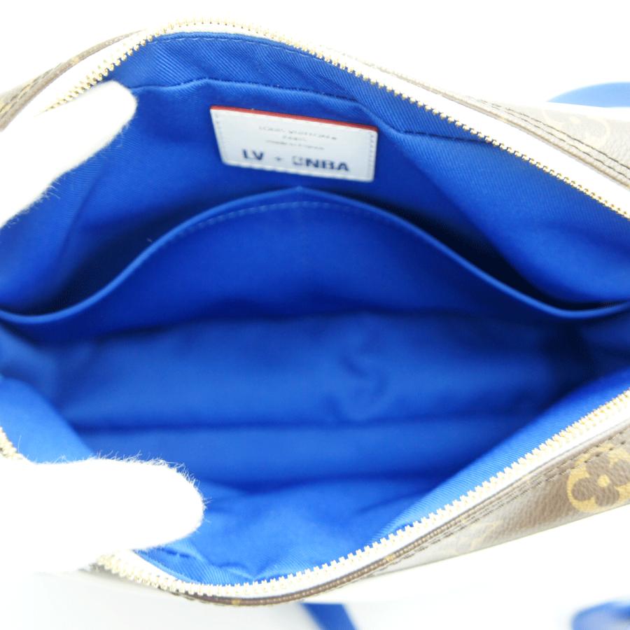 ルイヴィトン（LOUIS VUITTON）モノグラム　ナイル・メッセンジャー　LV×NBA　M45584　カプセルコレクション　ショルダーバッグ　メンズ　レディース（中古）
