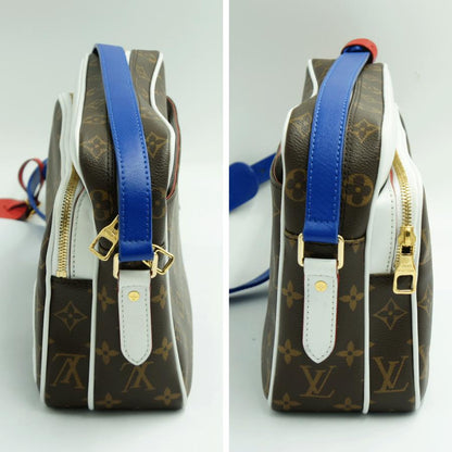 ルイヴィトン（LOUIS VUITTON）モノグラム　ナイル・メッセンジャー　LV×NBA　M45584　カプセルコレクション　ショルダーバッグ　メンズ　レディース（中古）