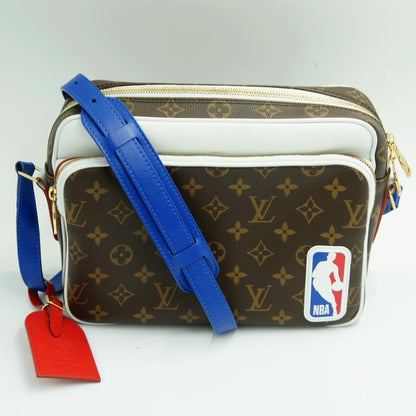 ルイヴィトン（LOUIS VUITTON）モノグラム　ナイル・メッセンジャー　LV×NBA　M45584　カプセルコレクション　ショルダーバッグ　メンズ　レディース（中古）