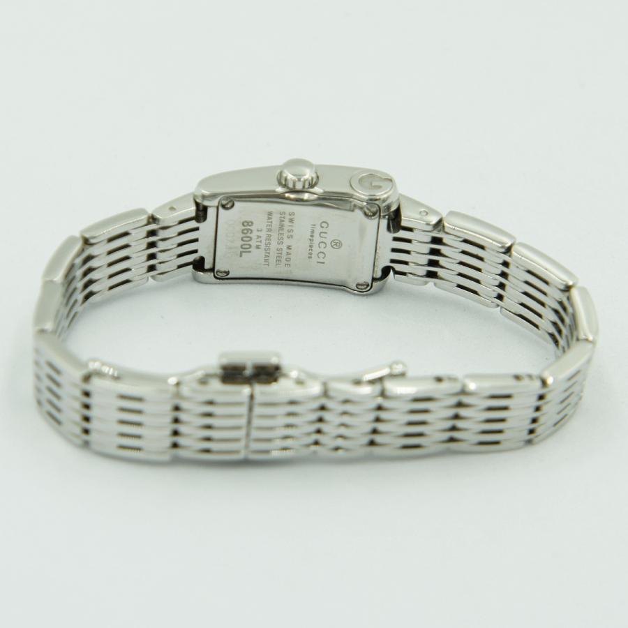 グッチ（GUCCI）クォーツ時計　8600L　ケース径24mm✕15mm　レディース（中古）