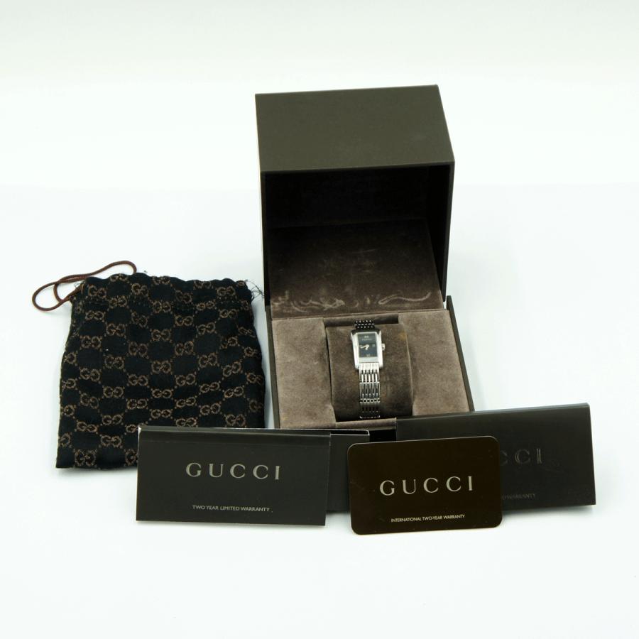 グッチ（GUCCI）クォーツ時計　8600L　ケース径24mm✕15mm　レディース（中古）