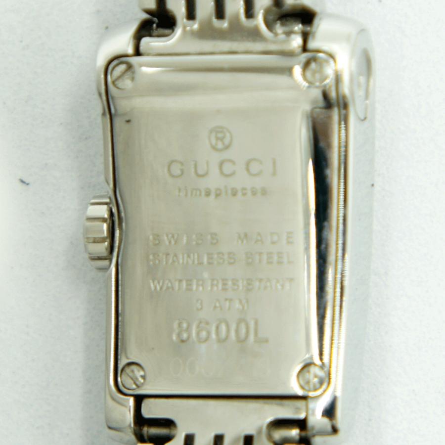 グッチ（GUCCI）クォーツ時計　8600L　ケース径24mm✕15mm　レディース（中古）