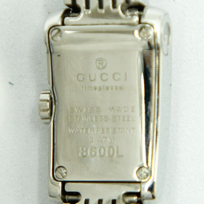 グッチ（GUCCI）クォーツ時計　8600L　ケース径24mm✕15mm　レディース（中古）