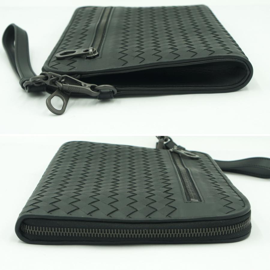 ボッテガ ヴェネタ（BOTTEGA VENETA）イントレチャート　ドキュメントケース　セカンドバッグ　クラッチバッグ　0005P0V0300_9004　メンズ（中古）