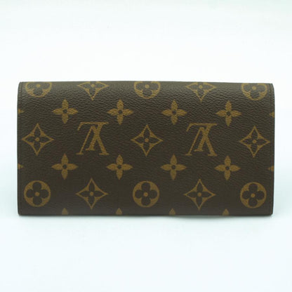 ルイヴィトン（LOUIS VUITTON）モノグラム　ポルトフォイユ・エミリー　M61289　レディース（中古・美品）