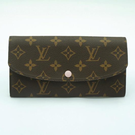 ルイヴィトン（LOUIS VUITTON）モノグラム　ポルトフォイユ・エミリー　M61289　レディース（中古・美品）