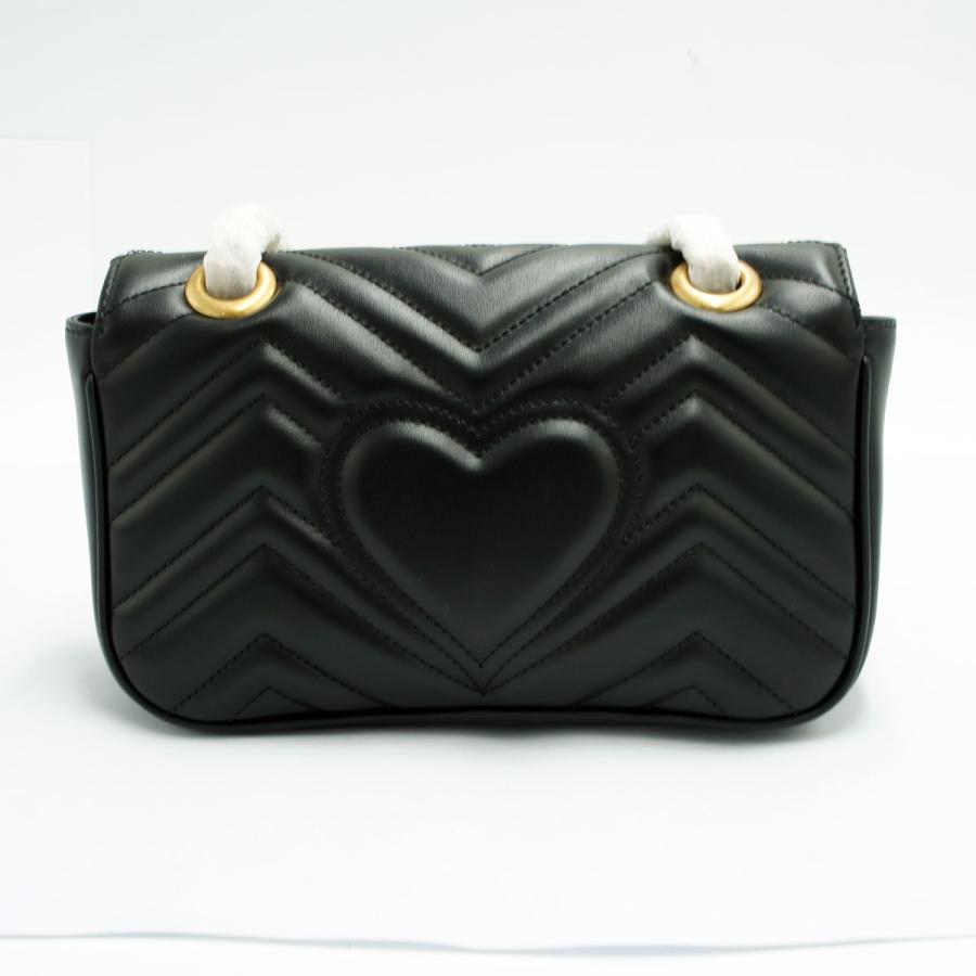 グッチ（GUCCI）GGマーモント キルティング ミニバッグ　446744　レディース（未使用・店頭展示品）