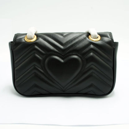 グッチ（GUCCI）GGマーモント キルティング ミニバッグ　446744　レディース（未使用・店頭展示品）