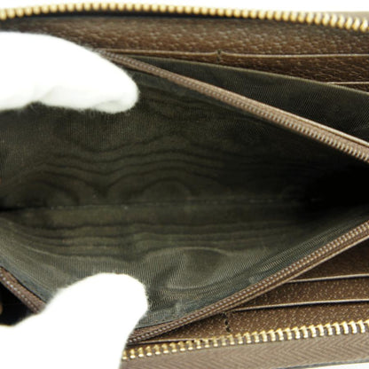 グッチ（GUCCI）GGスプリーム　オフィディア　GGジップアラウンドウォレット　523154　レディース（中古）