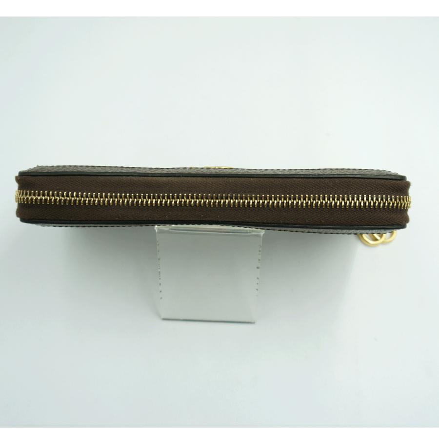 グッチ（GUCCI）GGスプリーム　オフィディア　GGジップアラウンドウォレット　523154　レディース（中古）