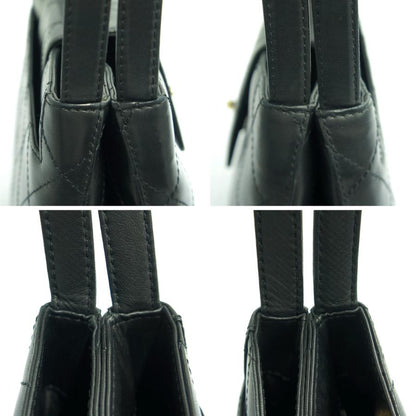 シャネル（CHANEL）ビコローレ　ターンロック　ショルダー　トートバッグ　ハンドバッグ　ショルダーバッグ　ブラック　レディース（中古）