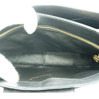 シャネル（CHANEL）ビコローレ　ターンロック　ショルダー　トートバッグ　ハンドバッグ　ショルダーバッグ　ブラック　レディース（中古）