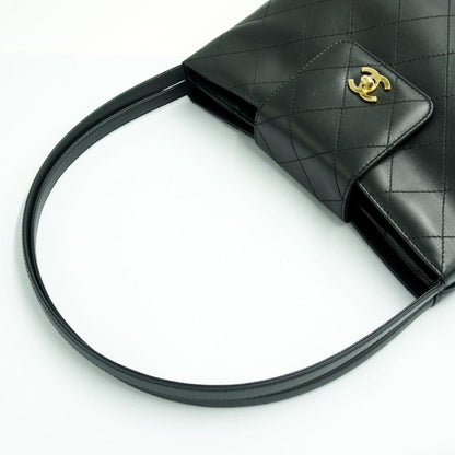 シャネル（CHANEL）ビコローレ　ターンロック　ショルダー　トートバッグ　ハンドバッグ　ショルダーバッグ　ブラック　レディース（中古）