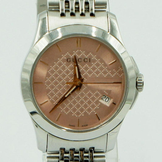 グッチ（GUCCI）Gタイムレス　YA126524　クォーツ　レディース（中古）