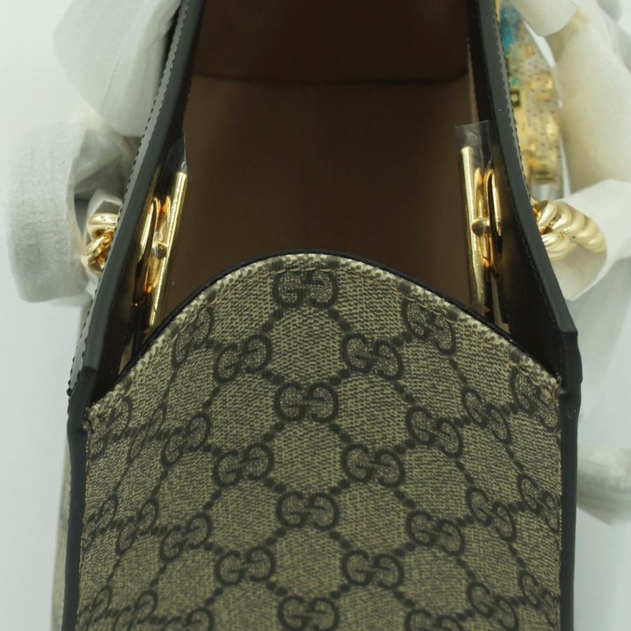 グッチ(GUCCI)　パドロック　GGミディアムショルダーバッグ　479197　ショルダーバッグ　ホワイト　ベージュ　レディース(中古・未使用・店頭展示品)